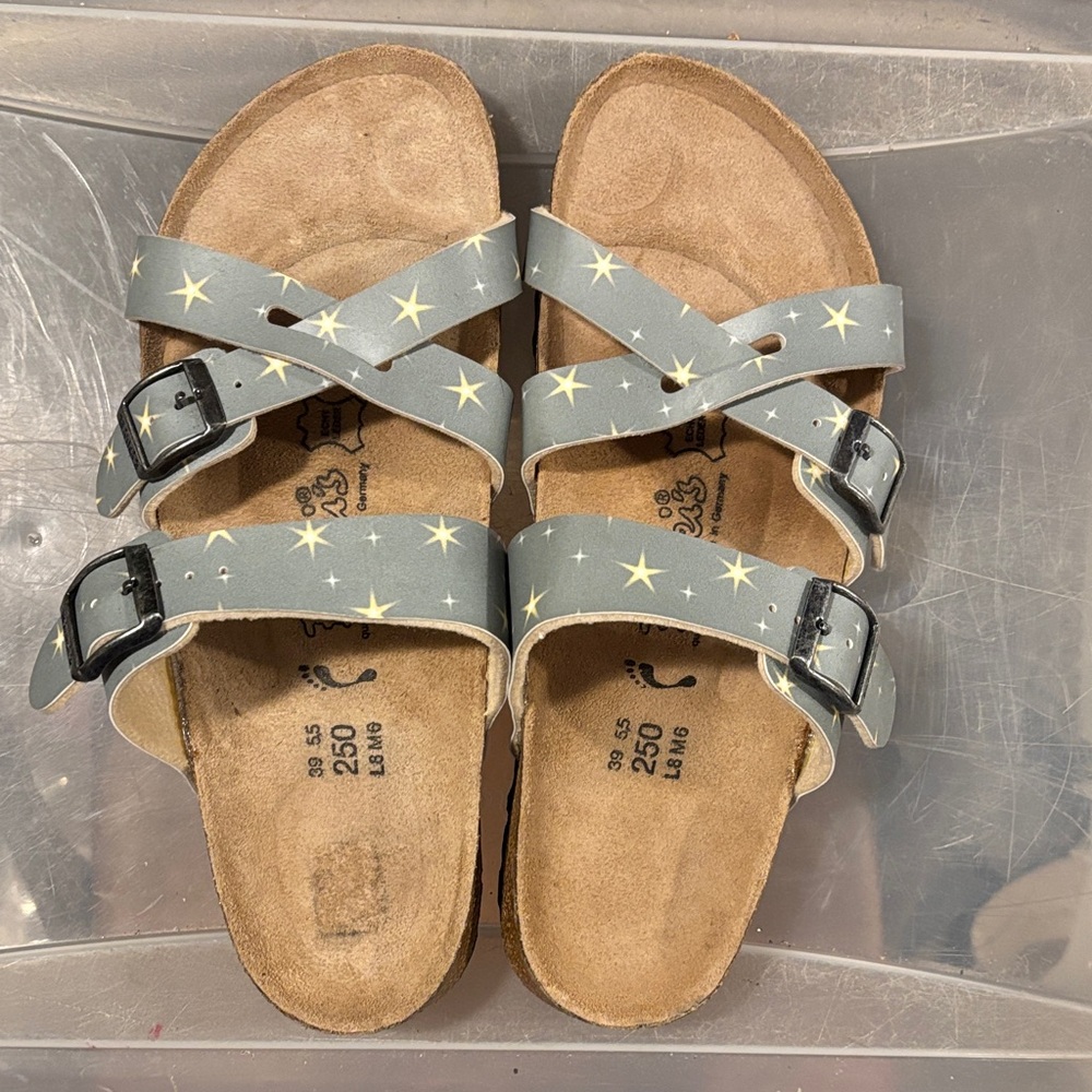 Birkenstock Gray Star Sandals